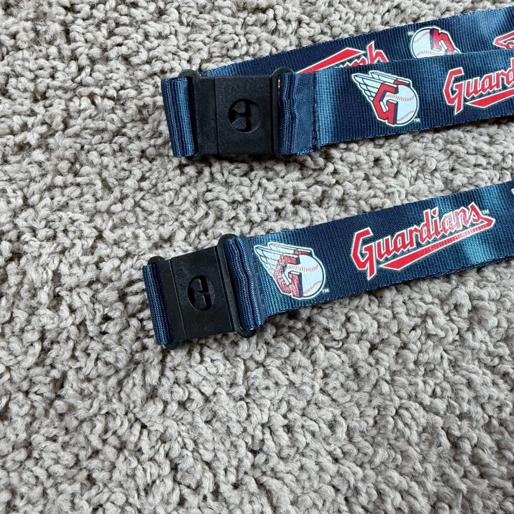 Cleveland Guardians MLB Lanyards 2-Pack NEW sportswear office card holder badge